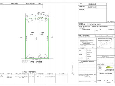Deposited Plan