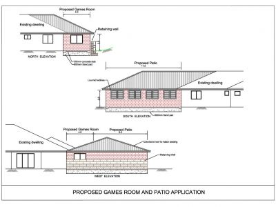 Games Room and Patio